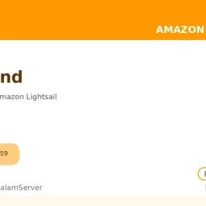 سرور ساعتی آمازون Lightsail – انگلیس