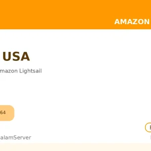 سرور ساعتی آمازون Lightsail – اوهایو