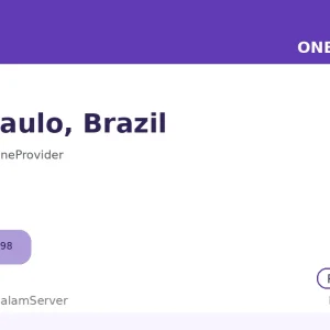 سرور ساعتی وان پروایدر – Sao Paulo، BR