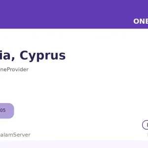 سرور ساعتی وان پروایدر – Nicosia، CY