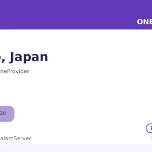 سرور ساعتی وان پروایدر – Tokyo، JP