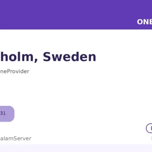 سرور ساعتی وان پروایدر – Stockholm، SE