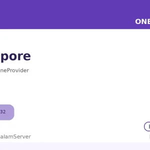 سرور ساعتی وان پروایدر – Singapore، SG