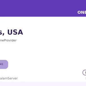 سرور ساعتی وان پروایدر – Dallas، US