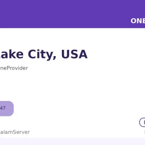 سرور ساعتی وان پروایدر – Salt Lake City، US