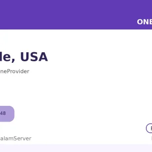 سرور ساعتی وان پروایدر – Seattle، US